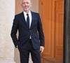 Gad Elmaleh arrive au palais de l'Élysée pour un dîner offert aux chefs d’état et de gouvernement par le président de la république dans le cadre du XIXe Sommet de la Francophonie à Paris, le 4 octobre 2024. © Lionel Urman / Panoramic / Bestimage