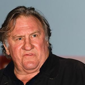 Gérard Depardieu lors du Festival Premiers Plans à Angers le 28 janvier 2022 pour la présentation du film "Umani" © Laetitia Notarianni / Bestimage
