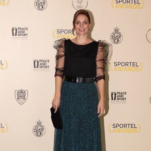 Nathalie Péchalat - Soirée des Sportel Awards au Grimaldi Forum à Monaco, le 24 octobre 2022. Placé sous la Présidence d’Honneur de S.A.S. le prince Albert II, SPORTEL Awards est une compétition internationale ayant pour but de récompenser les meilleures séquences sportives filmées de l’année écoulée. © Claudia Albuquerque/Bestimage
