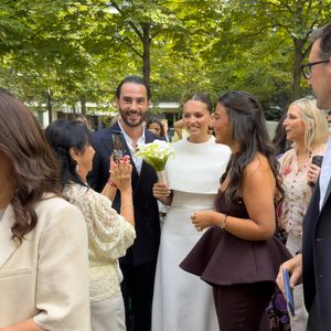 Des images exclusives partagées sur les réseaux sociaux de Thylane Blondeau dévoilent les coulisses de l'événement.

Arrivées au mariage civil de Thylane Blondeau et Benjamin Attal à la mairie du 16ème arrondissement de Paris le 29 juin 2026.

© Bestimage