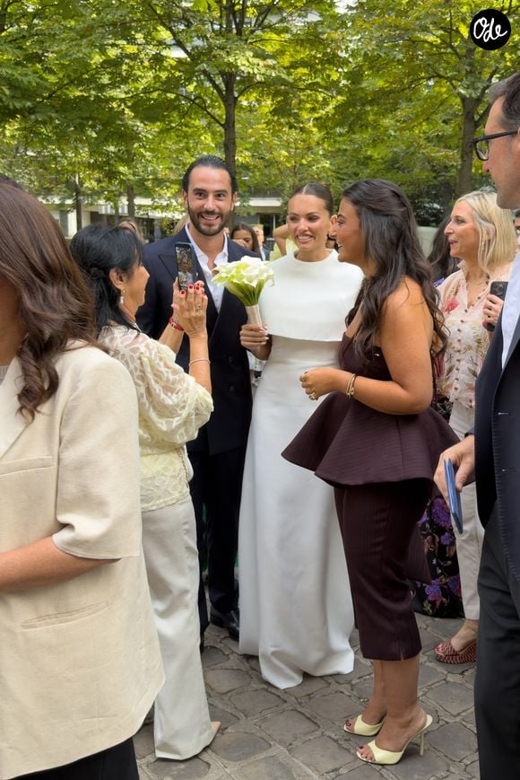 Des images exclusives partagées sur les réseaux sociaux de Thylane Blondeau dévoilent les coulisses de l'événement.

Arrivées au mariage civil de Thylane Blondeau et Benjamin Attal à la mairie du 16ème arrondissement de Paris le 29 juin 2026.

© Bestimage