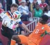 Il dispute cette compétition en hommage à sa sœur Roxane, décédée tragiquement en 2025.

TORONTO, CANADA - 20 JUIN 2026 : Le milieu de terrain allemand Joshua Kimmich au duel avec l'attaquant de la Côte d'Ivoire Yan Diomande (11) lors du match de la 2e journée du Groupe E de la Coupe du Monde de la FIFA 2026 entre l'Allemagne et la Côte d'Ivoire au Toronto Stadium à Toronto, Ontario, Canada.