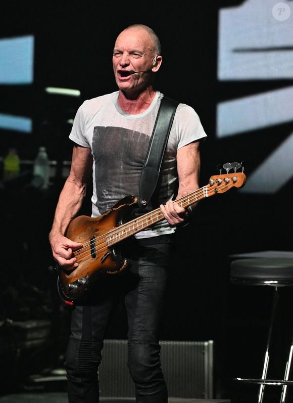 Hollywood, FL Sting se produit lors de la tournée Sting 3.0 Tour au Hard Rock Live qui se tient au Seminole Hard Rock Hotel & Casino à Hollywood, Floride. Backgrid USA / Bestimage