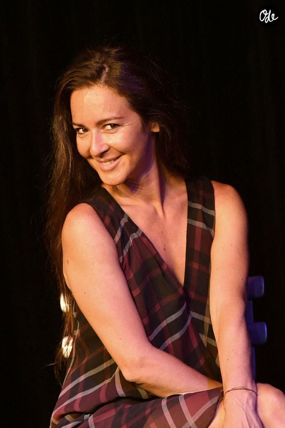 Emmanuelle Boidron - Filage de la piéce de théâtre " Le Switch" au théâtre Edgar à Paris le 10 septembre 2021. Pièce qui se joue dès le 28 septembre 2021 et pour 90 représentations. 

 © Veeren / Bestimage