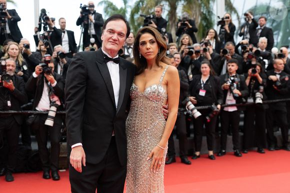 Quentin Tarantino et sa femme Daniella Tarantino - Montée des marches du film « Partir un jour » pour la cérémonie d’ouverture du 78ème Festival International du Film de Cannes, au Palais des Festivals à Cannes. Le 13 mai 2025
© Olivier Borde / Bestimage