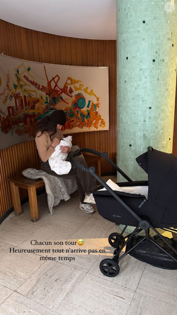 Tatiana Silva a partagé une photo d'elle avec son bébé June, Instagram le 31 janvier 2025.