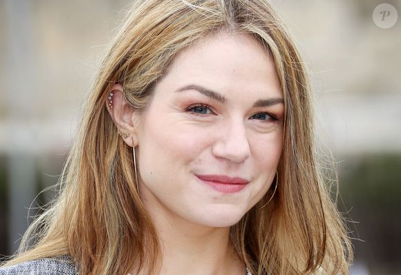 Emilie Dequenne - Photocall "Un Homme Ordinaire" lors de la 21ème édition du Festival de la Fiction TV de la Rochelle, le 12 septembre 2019. ©Patrick Bernard / Bestimage