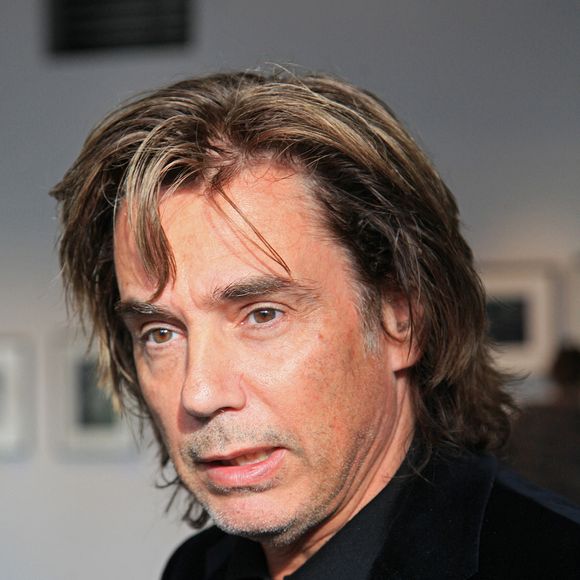 Le compositeur français Jean-Michel Jarre est photographié lors du vernissage d'une exposition intitulée " Charlotte Rampling, Albums secrets " à La Maison de la Photographie à Lille, dans le nord de la France, le 20 septembre 2012. Photo by ABACAPRESS.COM