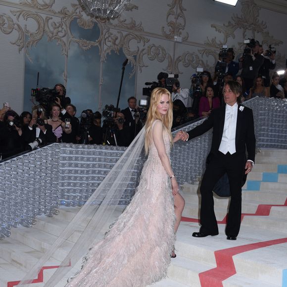 Nicole Kidman et Keith Urban - Les célébrités arrivent à la soirée du "MET Gala 2023" à New York, le 1er mai 2023. © Photo Image Press via Zuma Press/Bestimage