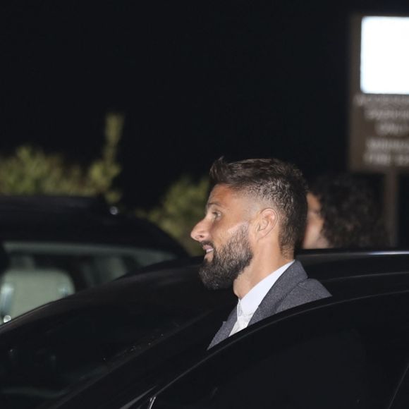 Exclusif - Olivier Giroud, Hugo Lloris et Omar Sy sont allés dîner avec leurs femmes, Hélène, Jennifer et Marine au Nobu de Malibu à Los Angeles, Californie, Ettas-Unis, le 15 septembre 2024. Backgrid USA / Bestimage