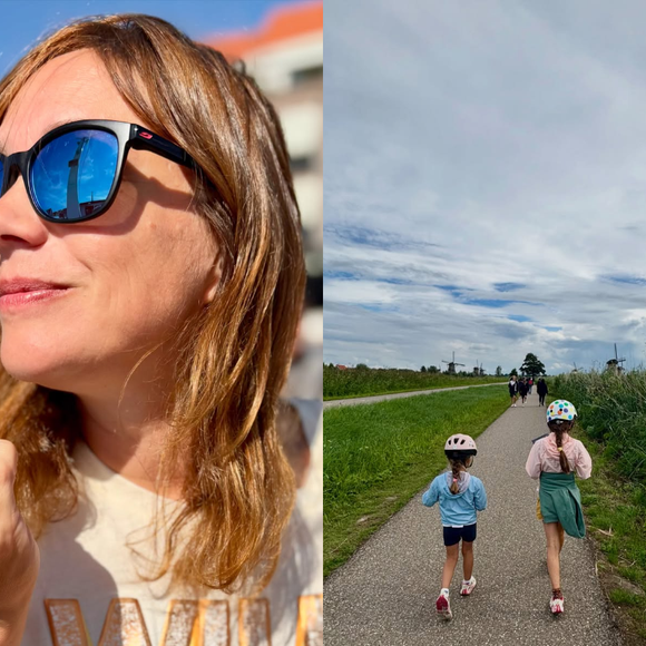 Nathalie Péchalat profite de ses vacances avec ses filles Jeanne et Alice en Hollande.

Nathalie Péchalat a partagé des photos de ses vacances en Hollande avec ses filles Alice et Jeanne sur Instagram.