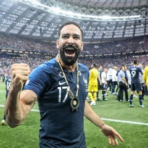 Champion du monde avec la France en 2018

Info - Adil Rami sort un livre consacré à sa vie et à sa carrière - Adil Rami - Finale de la Coupe du Monde de Football 2018 en Russie à Moscou, opposant la France à la Croatie (4-2). Le 15 juillet 2018
© Moreau-Perusseau / Bestimage