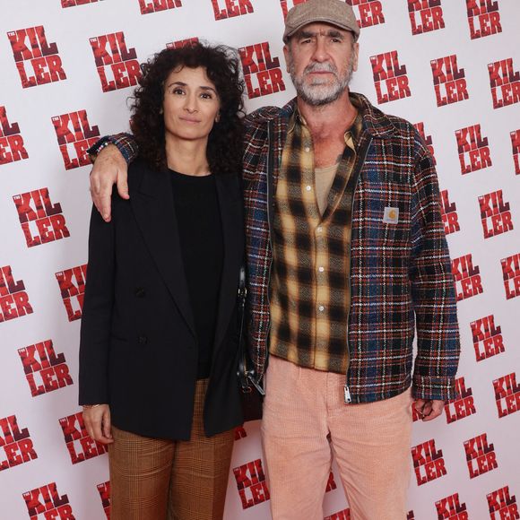 Rachida Brakni et Eric Cantona assistent à l'avant-première de " Killer " au Pathe Palace à Paris, France, le 21 octobre 2024. ©Jerome Dominé/ABACAPRESS.COM