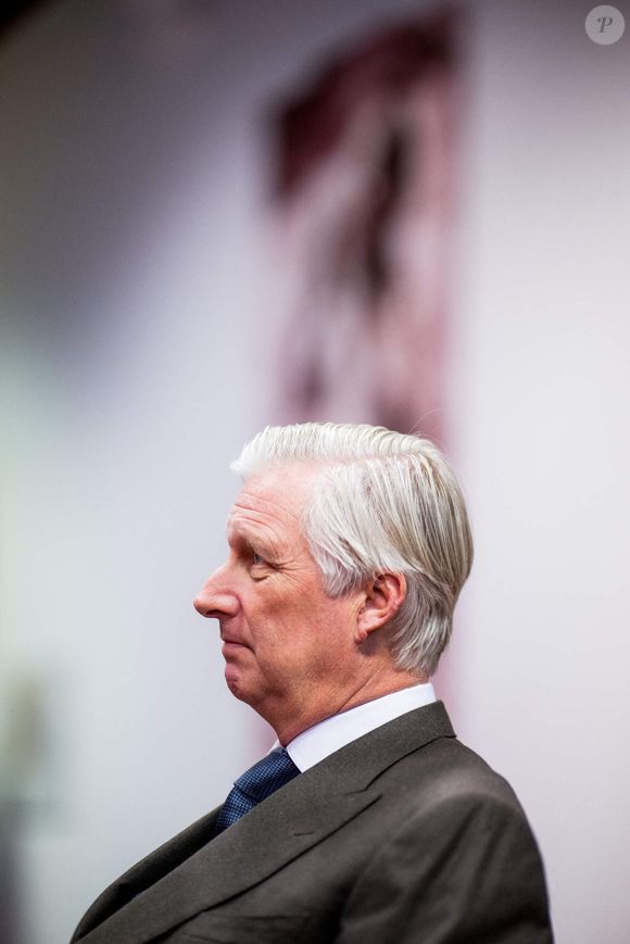 Le Roi Philippe - Filip de Belgique lors d'une visite à l'Institut Hannah Arendt (HAI) à Malines, mardi 11 février 2025.

Photo by ABACAPRESS.COM