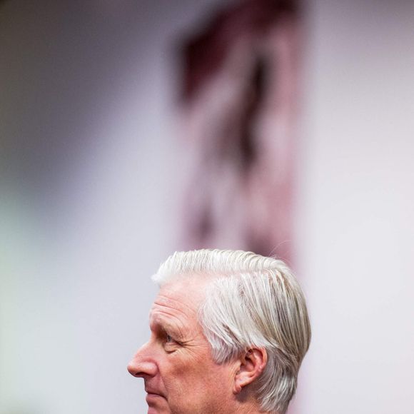 Le Roi Philippe - Filip de Belgique lors d'une visite à l'Institut Hannah Arendt (HAI) à Malines, mardi 11 février 2025.

Photo by ABACAPRESS.COM