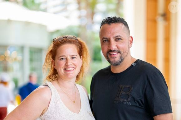 Elodie Poux et Majid Berhila lors de la Rencontre Fan lors du 64ème Festival de Télévision de Monte Carlo au Grimaldi Forum de Monaco le 15 juin 2025.

© Pierre Perusseau / Osuna / Bestimage