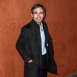 David Pujadas au village lors des internationaux de tennis de Roland Garros 2019 à Paris, France, le 5 juin 2019. © Jacovides-Moreau / Bestimage