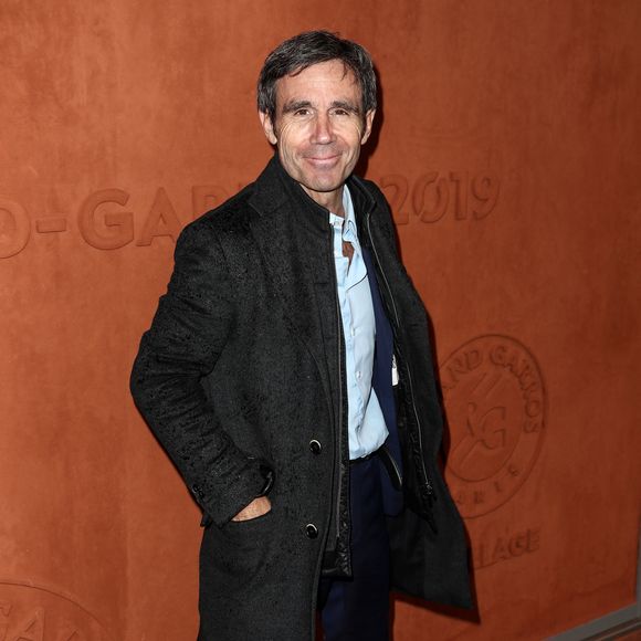 David Pujadas au village lors des internationaux de tennis de Roland Garros 2019 à Paris, France, le 5 juin 2019. © Jacovides-Moreau / Bestimage