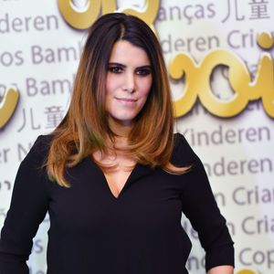 Exclusif - Karine Ferri lors du 7ème gala de l'association "Les Rois du Monde" avec un plateau d'artistes et une vente aux enchères au profit des enfants défavorisés, orphelins et hospitalisés, suivi d'une soirée dansante à la Salle Wagram à Paris, France, le 18 février 2019. © Rachid Bellak/Bestimage
