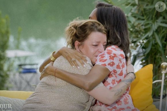 Jean-Louis et Isabelle lors du bilan de L'amour est dans le pré