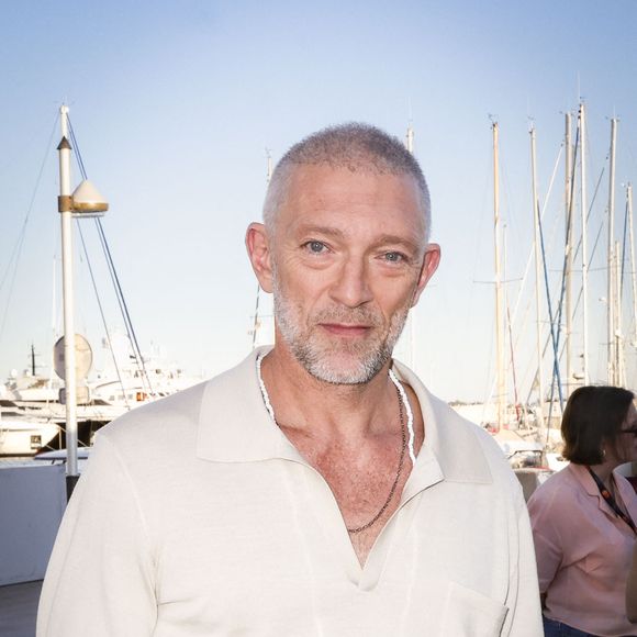 Exclusif - Rendez-vous avec Vincent Cassel en marge de l'émission "C à vous" lors du 77ème Festival International du Film de Cannes le 21 mai 2024. © Jack Tribeca/Bestimage