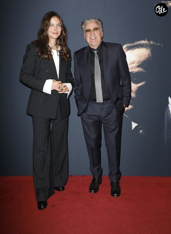 Daniel Auteuil et sa fille Nelly lors de l'avant-première du film "Le fil" au cinéma Arlequin à Paris le 9 septembre 2024.
© Marc Ausset-Lacroix / Bestimage