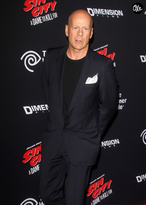 Bruce Willis à la première de "Sin City: A Dame To Kill For" au Théâtre "TCL" à Hollywood, le 19 aout 2014. © FAMEFLYNET / BESTIMAGE