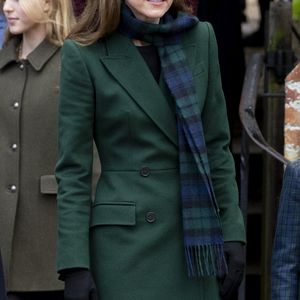 Catherine Kate Middleton - La famille royale britannique se rend à la messe de Noël à Sandringham le 25 décembre 2024