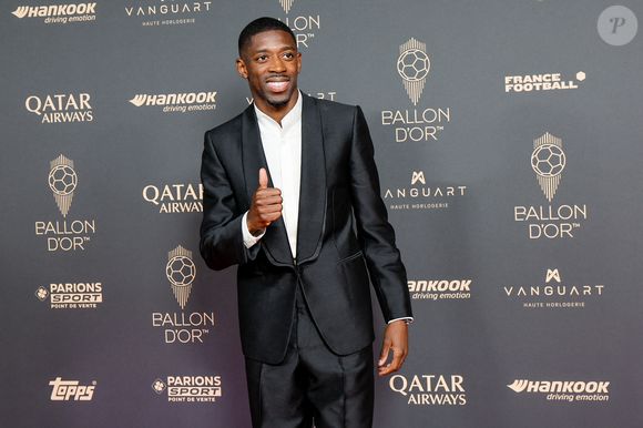 Ousmane Dembélé au photocall de la 69ème cérémonie du Ballon D'Or 2025 au théâtre du Châtelet à Paris, France, le 22 septembre 2025. © Cyril Moreau/Bestimage