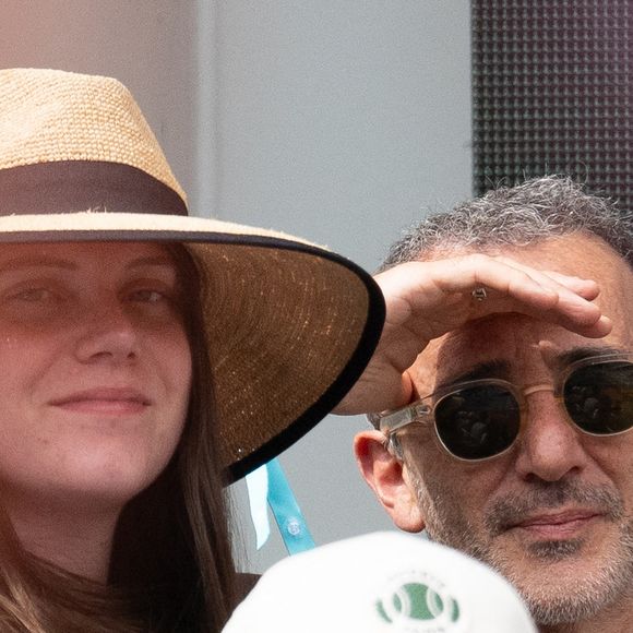 Elie Semoun assiste au tournoi Roland Garros 2025 le 1er juin 2025 à Paris, France. Photo by Laurent Zabulon/ABACAPRESS.COM