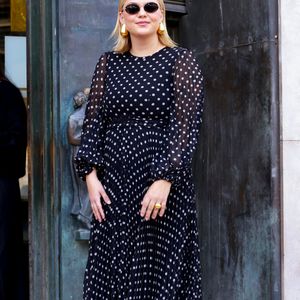 Louane - Personnalités au défilé de mode Zimmermann collection prêt à porter printemps / été 2024 au palais de Tokyo à Paris le 2 octobre 2023.

© Christophe Aubert / Bestimage