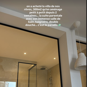 Agathe Auproux confie avoir fait l'acquisition d'une nouvelle maison. Capture d'écran Instagram