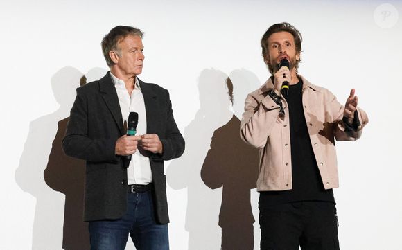 Philippe Lacheau a confié avoir été encore plus gêné après que l’acteur a reçu un César.

Franck Dubosc et Philippe Lacheau - Avant-première du film "Chien et chat" à l'UGC Normandie à Paris le 11 février 2024. © Coadic Guirec/Bestimage