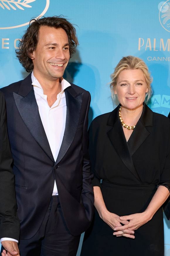 Bertrand Chameroy, Anne-Elisabeth Lemoine - Photocall du dîner d'ouverture du 77ème Festival International du Film de Cannes, au Carlton. Le 14 mai 2024
© Borde-Jacovides-Moreau / Bestimage