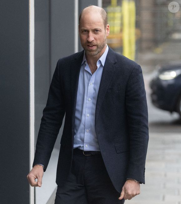 Le prince de Galles William arrive dans les bureaux de Centrepoint à East London, Angleterre, Royaume-Uni, le 9 décembre 2025, pour marquer son 20e anniversaire en tant que mécène. Photo by Tayfun Salci/ZUMA Press Wire/ABACAPRESS.COM