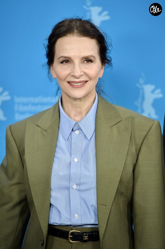 Juliette Binoche au photocall du film "Queen at Sea" lors de la 76ème édition du festival international du film de Berlin (La Berlinale 2026), le 17 février 2026. 

© Bestimage