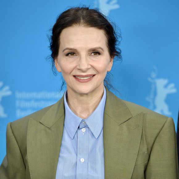 Juliette Binoche au photocall du film "Queen at Sea" lors de la 76ème édition du festival international du film de Berlin (La Berlinale 2026), le 17 février 2026. 

© Bestimage