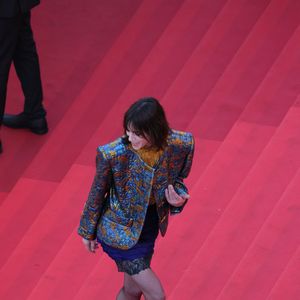 Charlotte Gainsbourg - Montée des marches du film " Fjord " lors du 79ème Festival International du Film de Cannes, le 18 mai 2026. 

© Franck Boutonnet / Pool / Bestimage