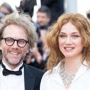 Florian Zeller et Marine Delterme assistent à la projection de "Triangle de tristesse" lors de la 75ème édition du festival de Cannes au Palais des Festivals le 21 mai 2022 à Cannes, France. Photo by Shootpix/ABACAPRESS.COM