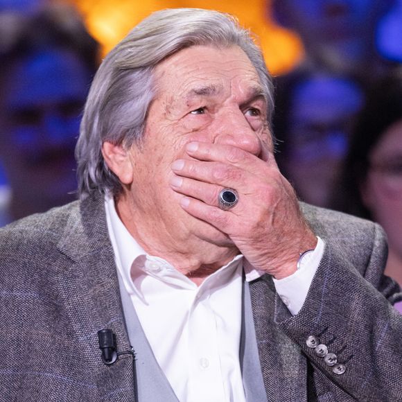 Exclusif - Jean-Pierre Castaldi lors de l'enregistrement de l'émission "La Boîte à secrets", présentée par F.Bollaert et diffusée le 9 janvier 2026 sur France 3, dans les studios du Lendit à Saint-Denis, France, le 2 décembre 2025. © Cyril Moreau/Bestimage