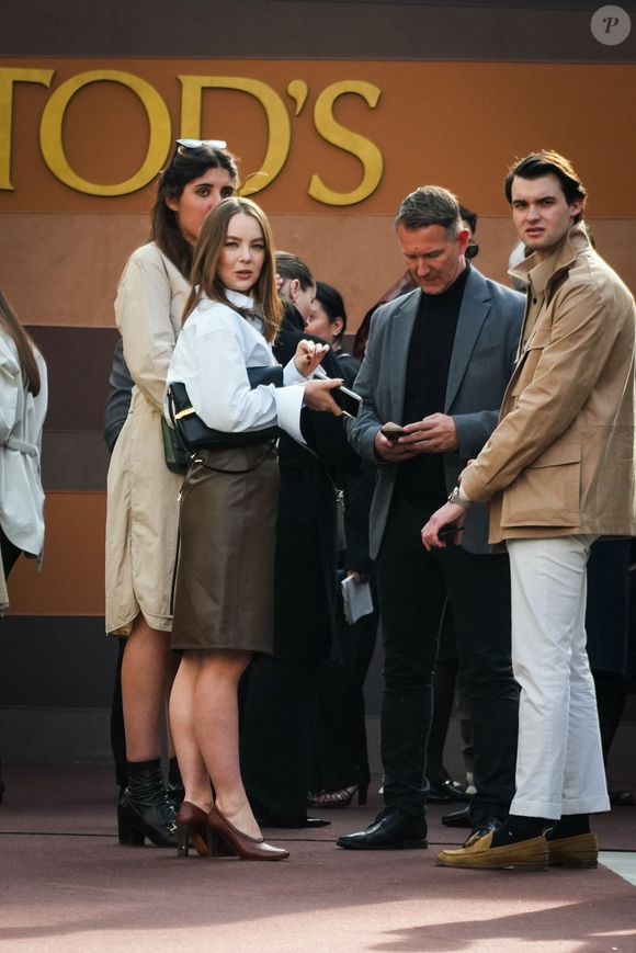 Alexandra De Hanovre au Tod’s fashion show pendant la Fashion Week de Milan le 28 février 2025© Lucia Sabatelli/Bestimage
