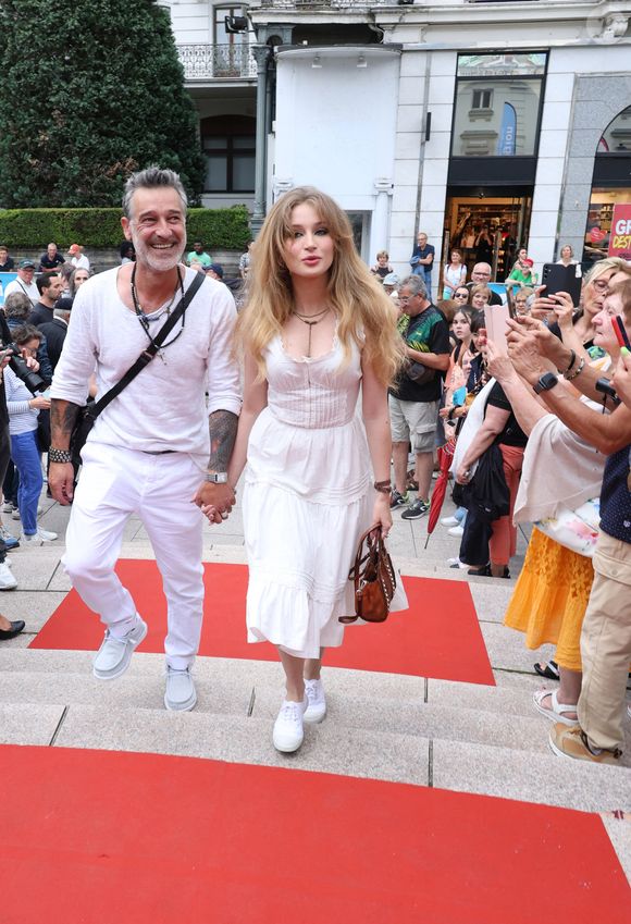 Exclusif - Catherine Davydzenka et son compagnon Stéphane Blancafort (Ici Tout commence) - Arrivées au photocall de la 3ème édition du Festival du Cinéma Français et de la Gastronomie d'Aix-les-Bains. Le 7 juin 2024
© Denis Guignebourg / Bestimage