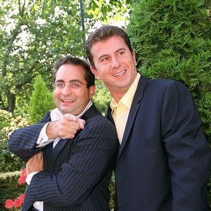 Laurent Fontaine et Pascal Bataille lors de la conférence de presse de la rentrée de TF1 (archive)
©COADIC GUIREC / BESTIMAGE