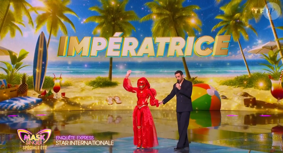 L'Impératrice dans "Mask Singer", capture d'écran TF1