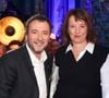 Au même titre que l'humoriste Anne Roumanoff. 

Exclusif - Bernard Montiel, Anne Roumanoff - Enregistrement de l'émission "L'Invitation", présentée par B.Montiel et diffusée le 29 décembre sur Olympia TV
© Jack Tribeca / Bestimage