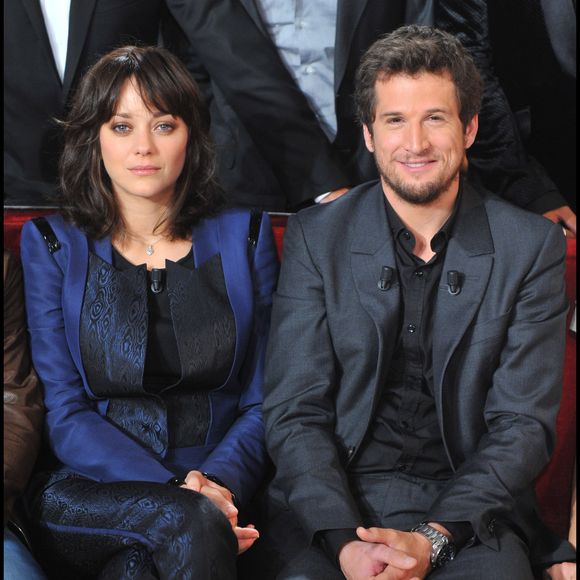 Marion Cotillard & Guillaume Canet - Enregistrement de l'émission 'Vivement dimanche'. Guillaume Gaffiot/Bestimage