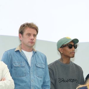 Jonathan Anderson et Pharrell Williams - LVMH Prize 2025 à la Fondation Vuitton à Paris le 02 Septembre 2025. 
© Bertrand Rindoff / Bestimage
