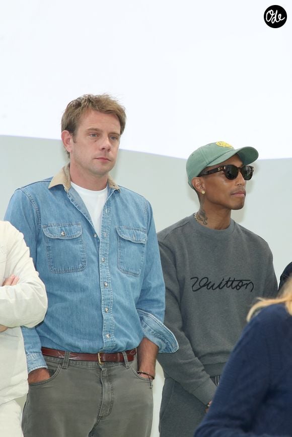 Jonathan Anderson et Pharrell Williams - LVMH Prize 2025 à la Fondation Vuitton à Paris le 02 Septembre 2025. 
© Bertrand Rindoff / Bestimage