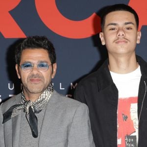 Jamel Debbouze et Léon Debbouze - Première du film "Mercato" au cinéma "Le Grand Rex" à Paris, le 17 février 2025.
© Guirec Coadic/Bestimage
