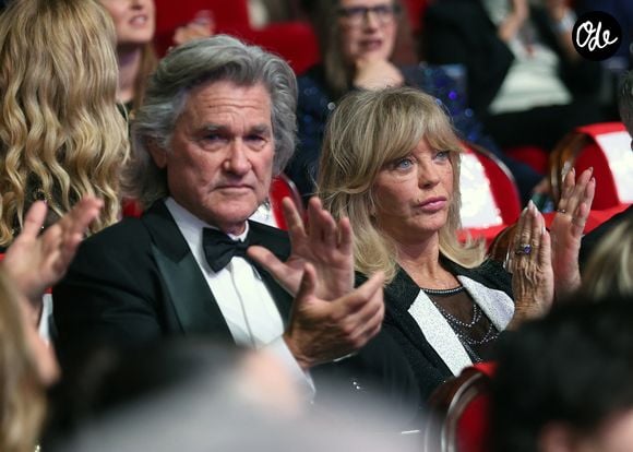 Kurt Russell et Goldie Hawn lors de la cérémonie de clôture du 65e Festival de télévision de Monte-Carlo, le 16 juin 2026.

© Denis Guignebourg / Bestimage